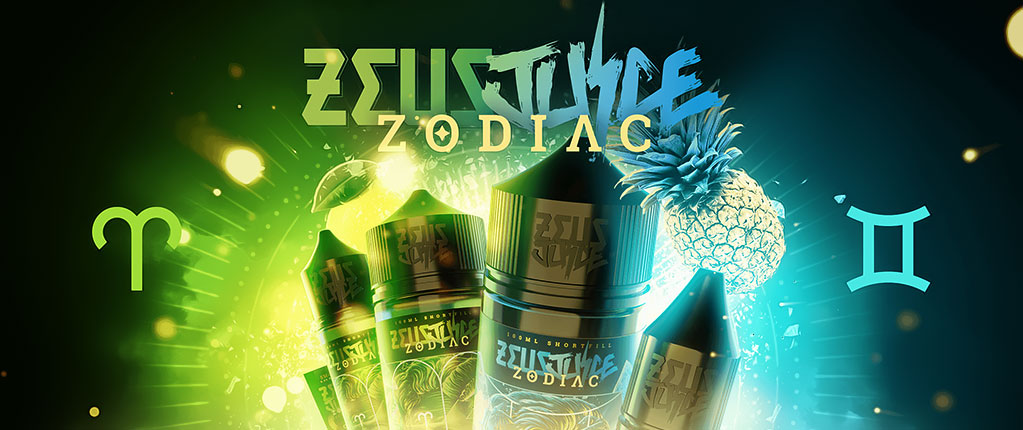 Příchutě S&V Zeus Juice Zodiac Banner