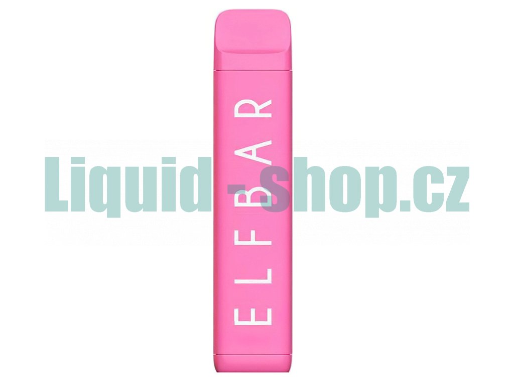 Elf Bar NC600 - 20mg - Raspberry Yogurt (Malinový jogurt), produktový obrázek.