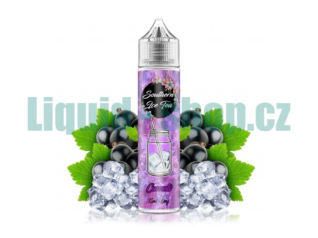 Southern Ice Tea - Shake & Vape - Currents - 15ml, produktový obrázek.