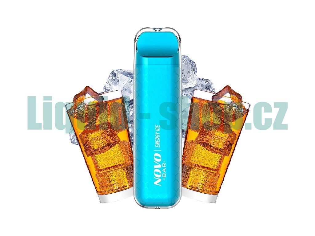 Smok Novo Bar - 20mg - Energy ICE (Chladivý ovocný energy drink), produktový obrázek.
