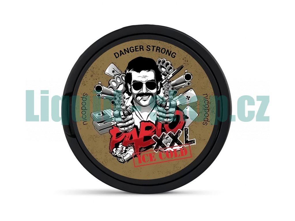 PABLO - nikotinové sáčky - ICE Cold XXL - 30mg /g, produktový obrázek.