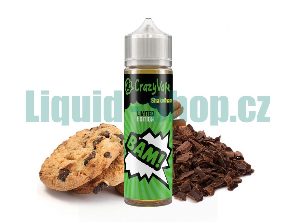CrazyVape - Shake & Vape - BAM! - 20ml, produktový obrázek.