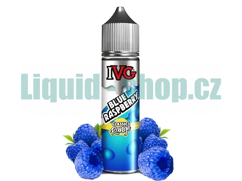 IVG - Classics Series - S&V - Blue Raspberry - 18ml, produktový obrázek.