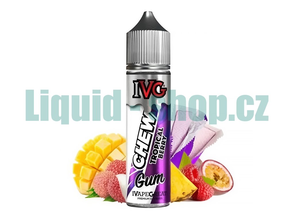 IVG - Chew Series - S&V - Tropical Berry - 18ml, produktový obrázek.