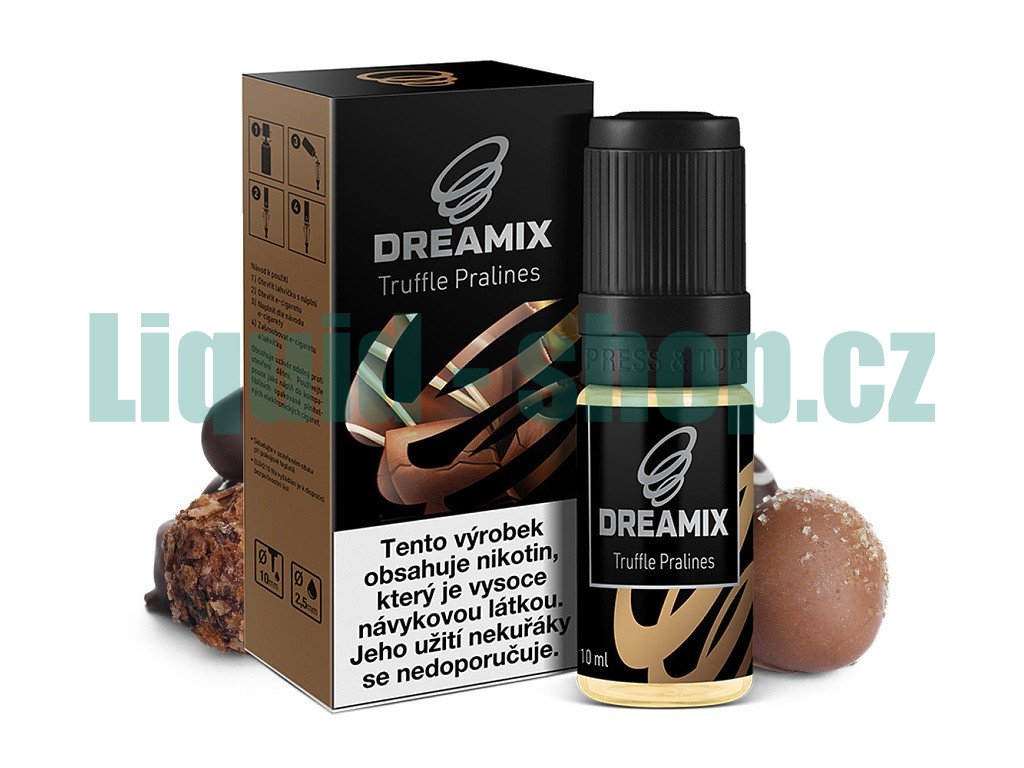 Dreamix Lanýžové pralinky 12mg, produktový obrázek.