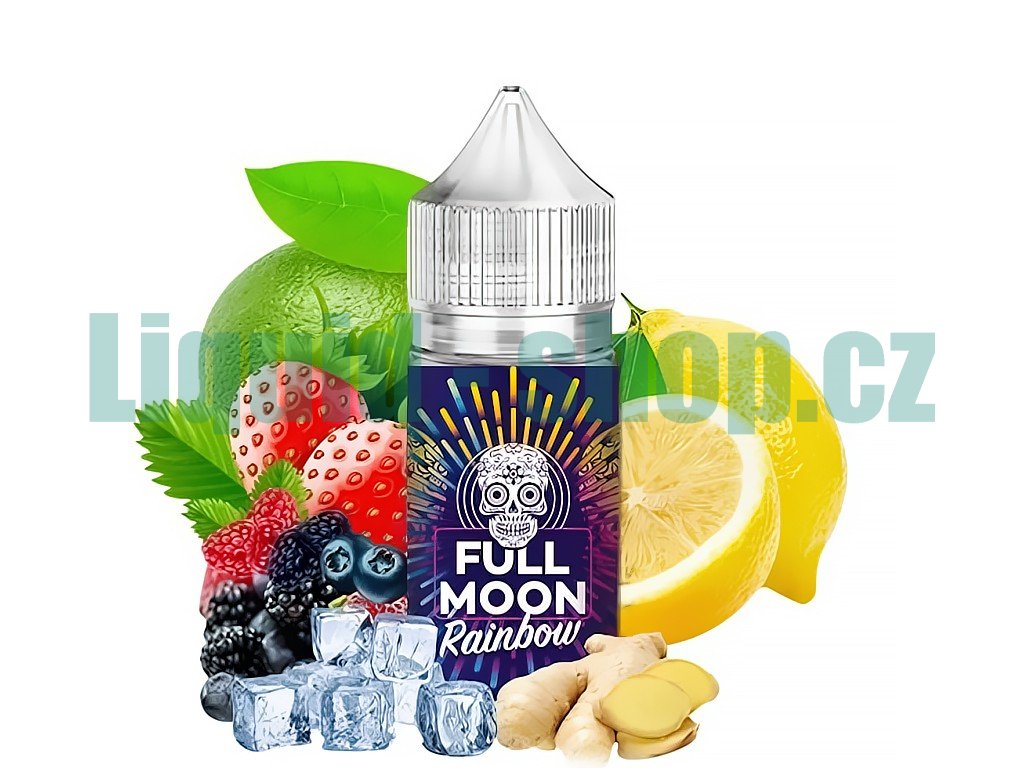 Full Moon - Příchuť - Rainbow - 30ml, produktový obrázek.