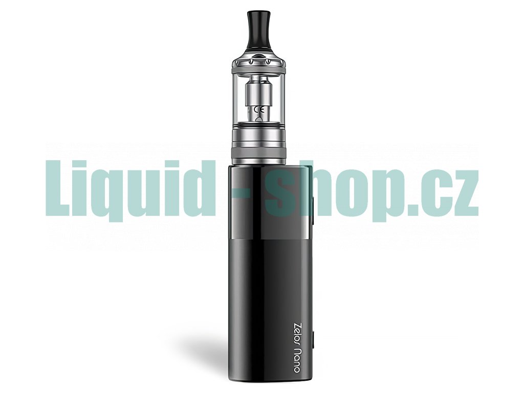 aSpire Zelos Nano - Full Grip - 1600mAh (Black), produktový obrázek.