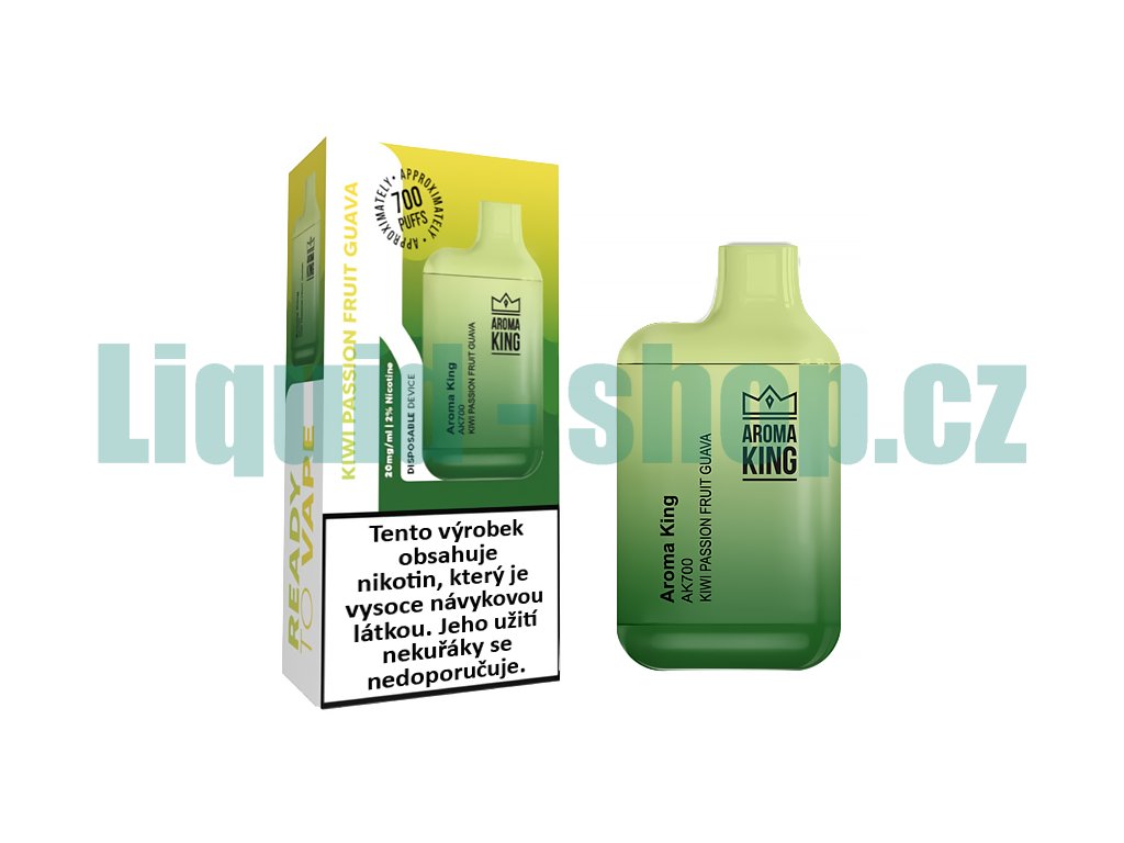 Aroma King 700 - 20mg - Kiwi Passion Fruit Guava, produktový obrázek.