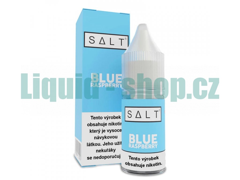 E-liquid - Juice Sauz SALT - Blue Raspberry - 10ml - 5mg, produktový obrázek.