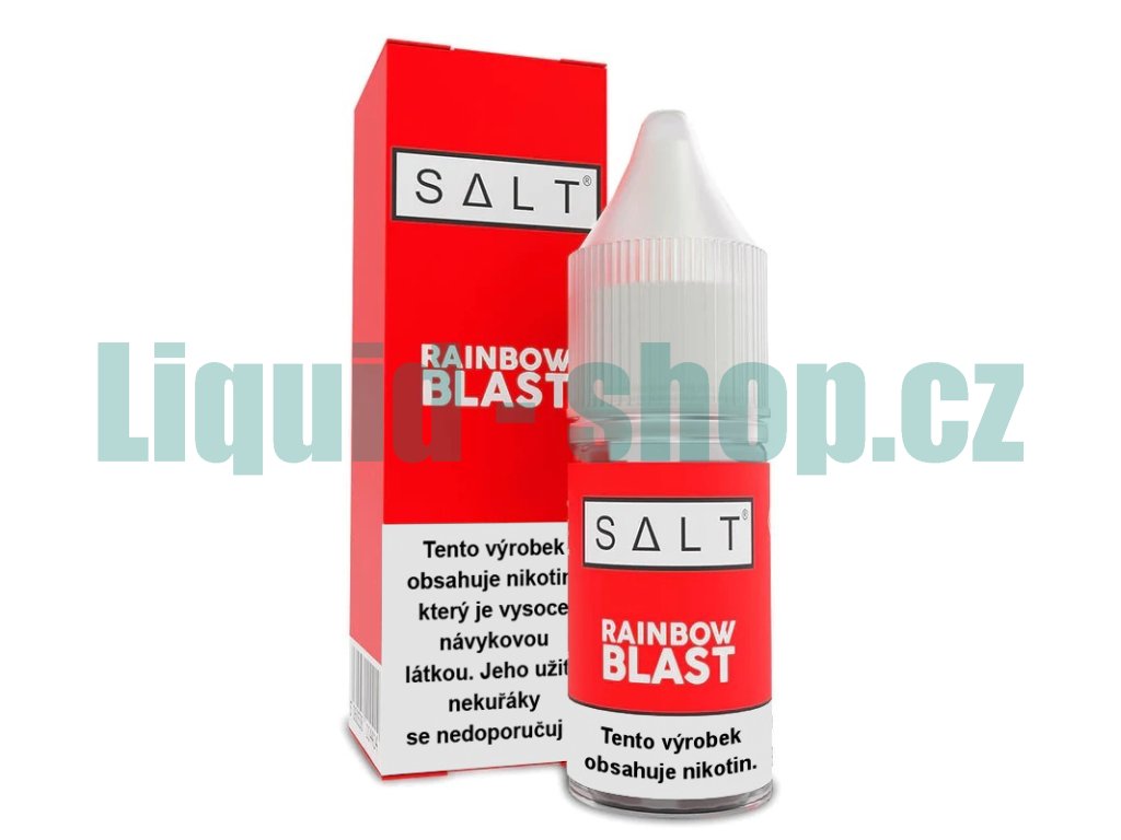 E-liquid - Juice Sauz SALT - Rainbow Blast - 10ml - 5mg, produktový obrázek.