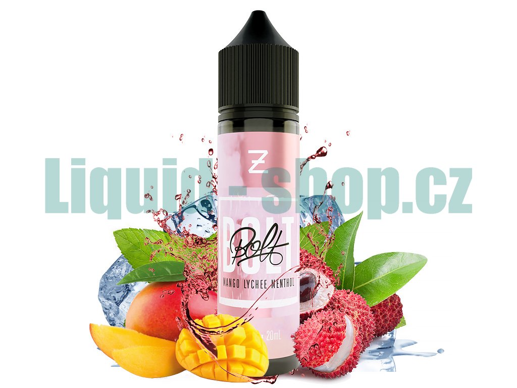 Zeus Juice - BOLT - S&V - Mango Lychee Menthol - 10ml, produktový obrázek.