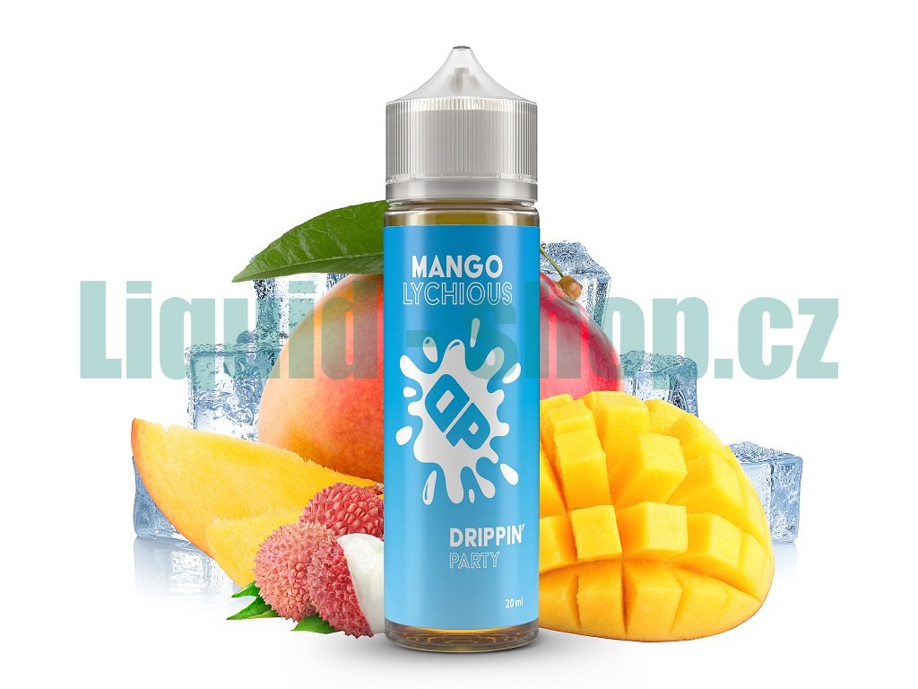 Drippin Party - S&V - Mango Lychious - 20ml, produktový obrázek.
