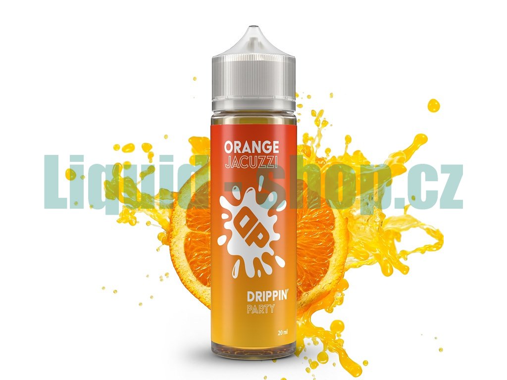 Drippin Party - S&V - Orange Jacuzzi - 20ml, produktový obrázek.