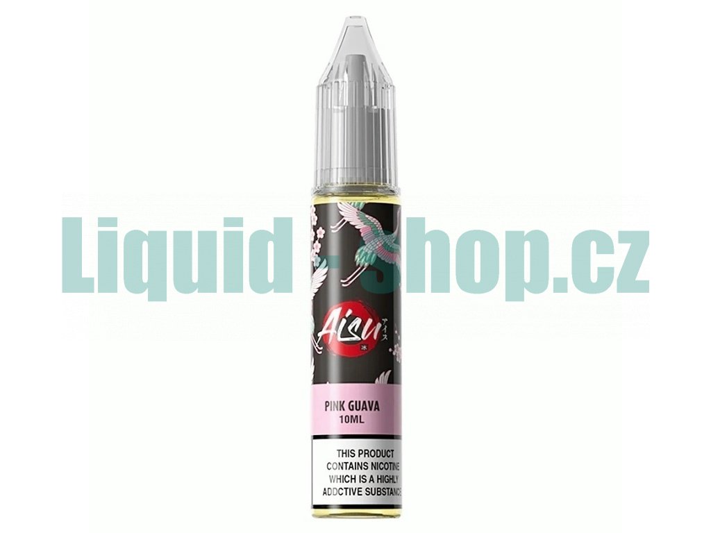ZAP! Juice AISU Salt - E-liquid - Pink Guava - 10ml - 20mg, produktový obrázek.