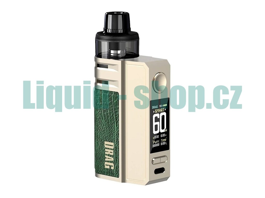 VOOPOO Drag E60 - Pod Grip Kit - 2550mAh - Golden, produktový obrázek.