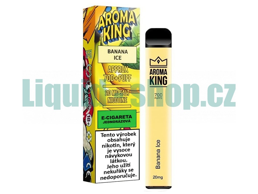 Aroma King AK 700 Plus Classic - 20mg - Banana ICE, produktový obrázek.