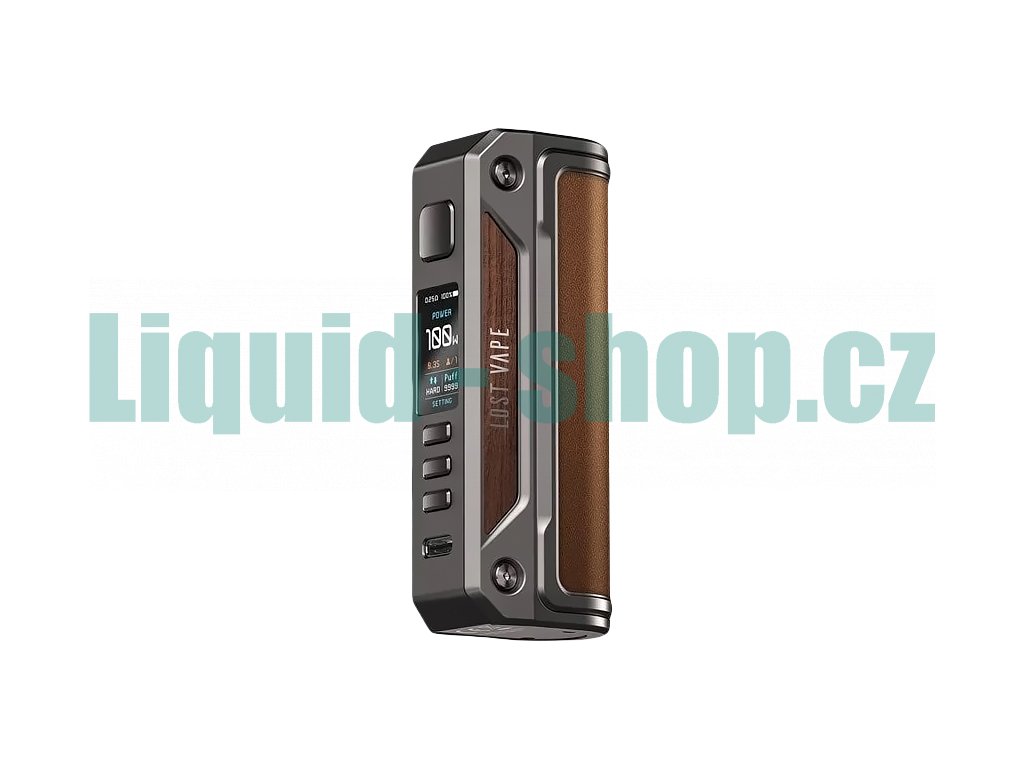 Lost Vape Thelema Solo - Elektronický Grip - 100W - Gunmetal Ochre Brown, produktový obrázek.