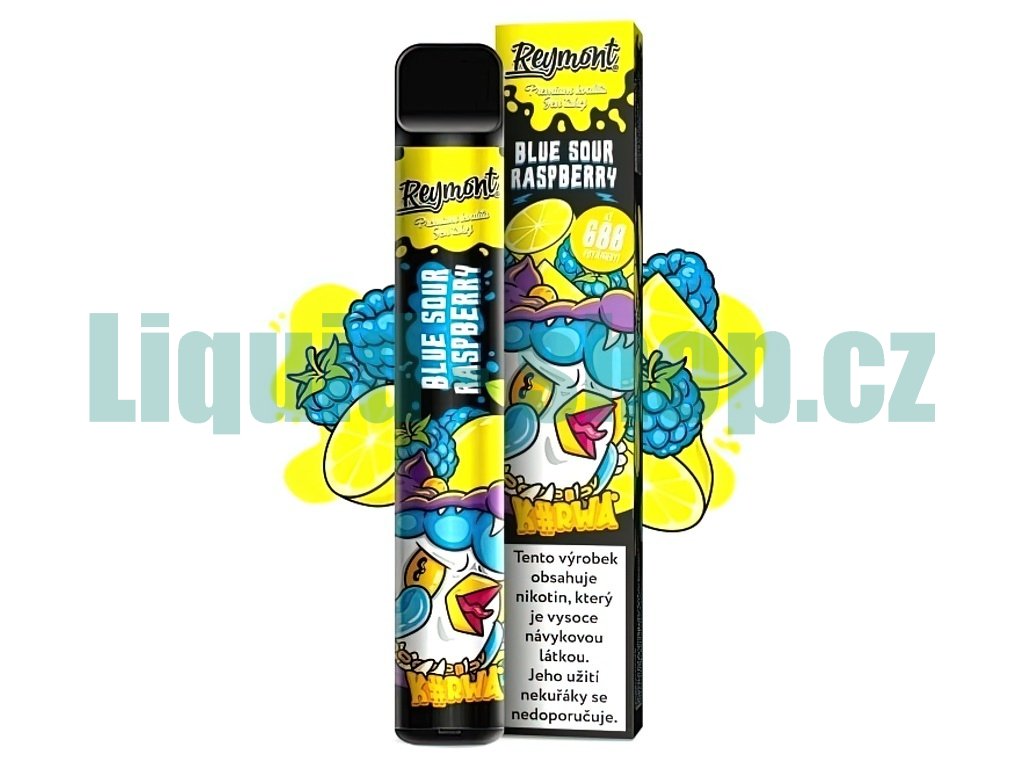Kurwa Reymont - 20mg - Blue Sour Raspberry, produktový obrázek.