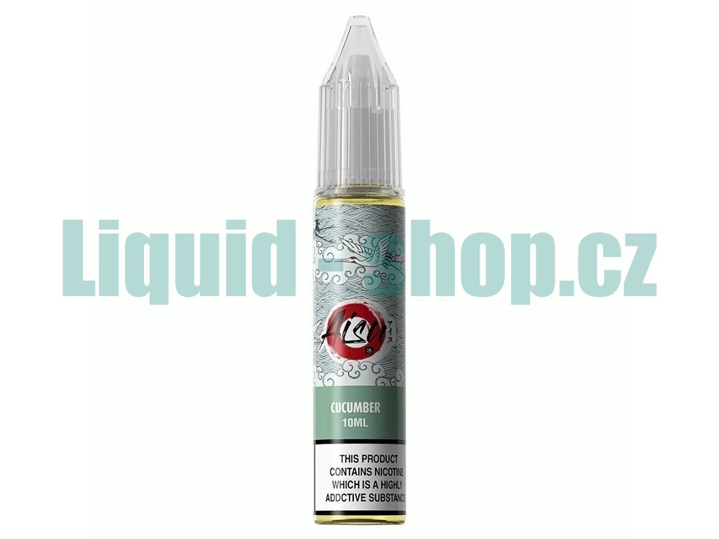ZAP! Juice AISU Salt - E-liquid - Cucumber - 10ml - 20mg, produktový obrázek.