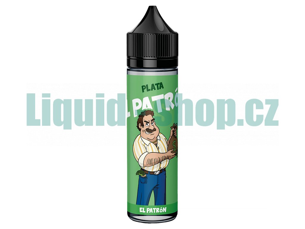 El PATRóN - Shake & Vape - Plata - 20ml, produktový obrázek.
