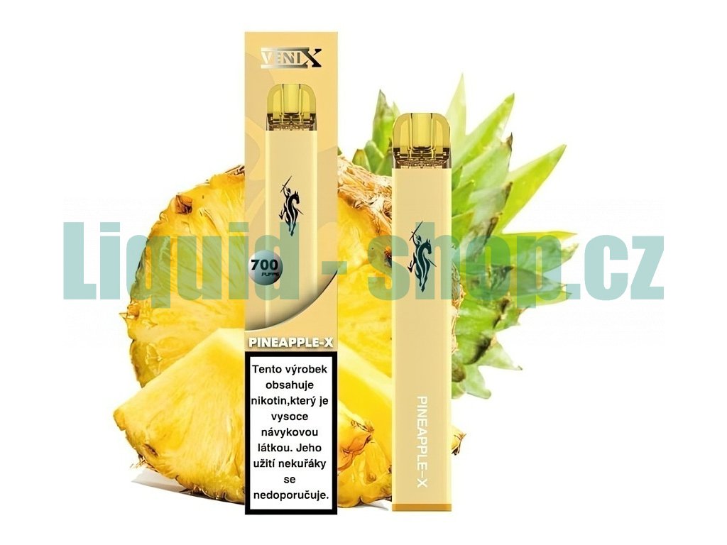 VENIX - Pineapple X - 18mg, produktový obrázek.