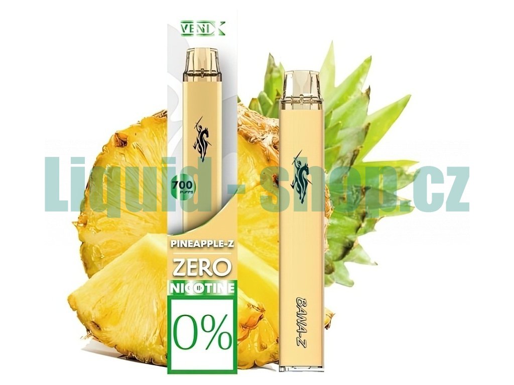 VENIX - Pineapple Z - 0mg, produktový obrázek.