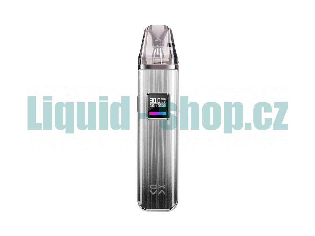 Oxva Xlim Pro - Pod Kit - 1000mAh - Gleamy Gray, produktový obrázek.