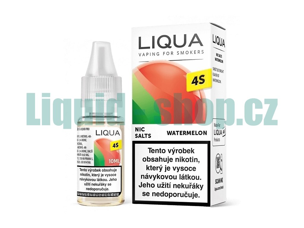 Liqua 4S - Watermelon - 18mg, produktový obrázek.