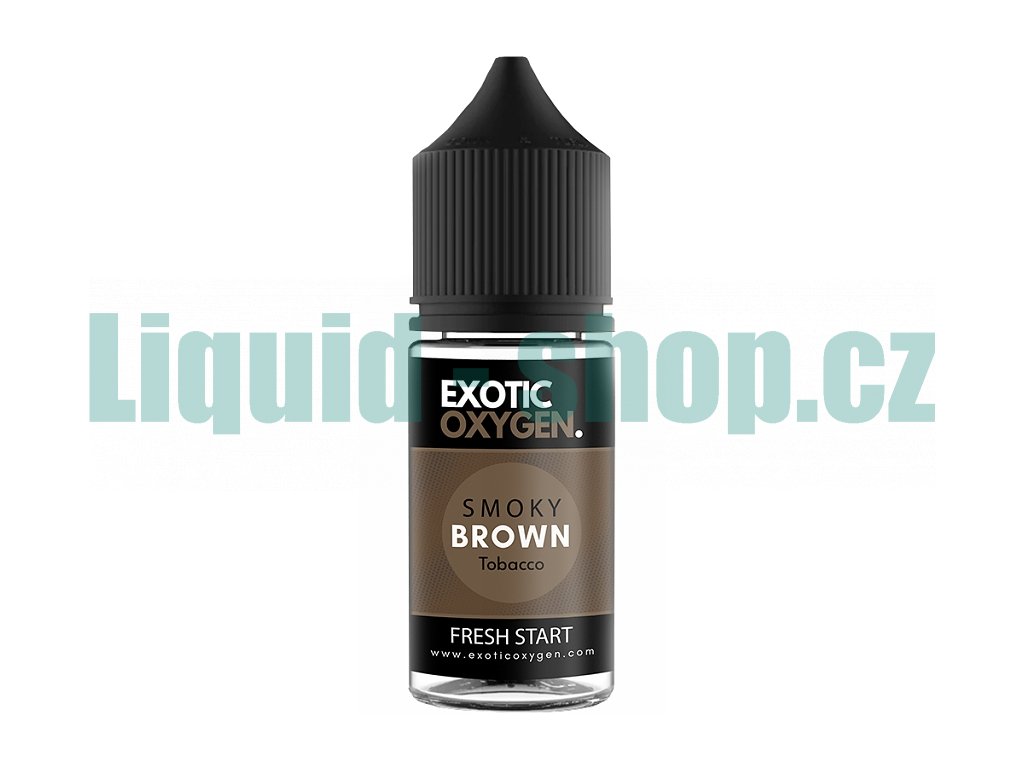 Exotic Oxygen - S&V -  Smoky Brown Tobacco - 10/30ml, produktový obrázek.