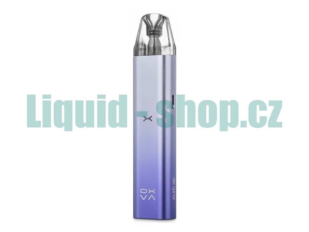 Oxva Xlim SE Bonus - Pod Kit - 900mAh - Purple Silver, produktový obrázek.