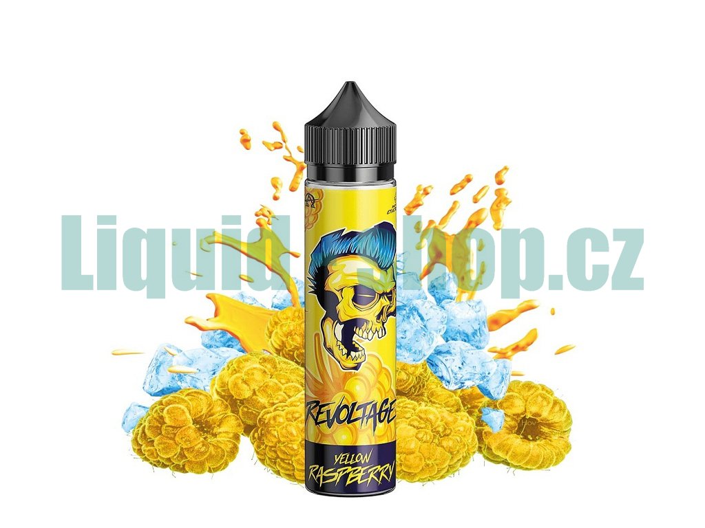 Revoltage - S&V - Yellow Raspberry - 10ml, produktový obrázek.