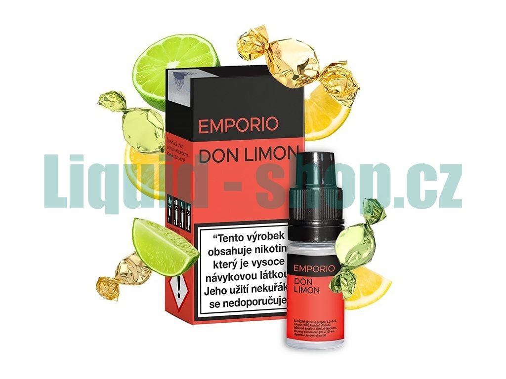 EMPORIO - Don Limon - 3mg, produktový obrázek.