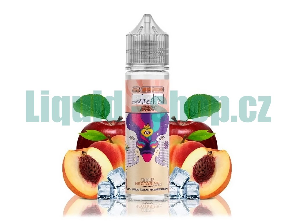 TI Juice Bar Series - S&V - Apple Nectarine Peach - 10ml, produktový obrázek.
