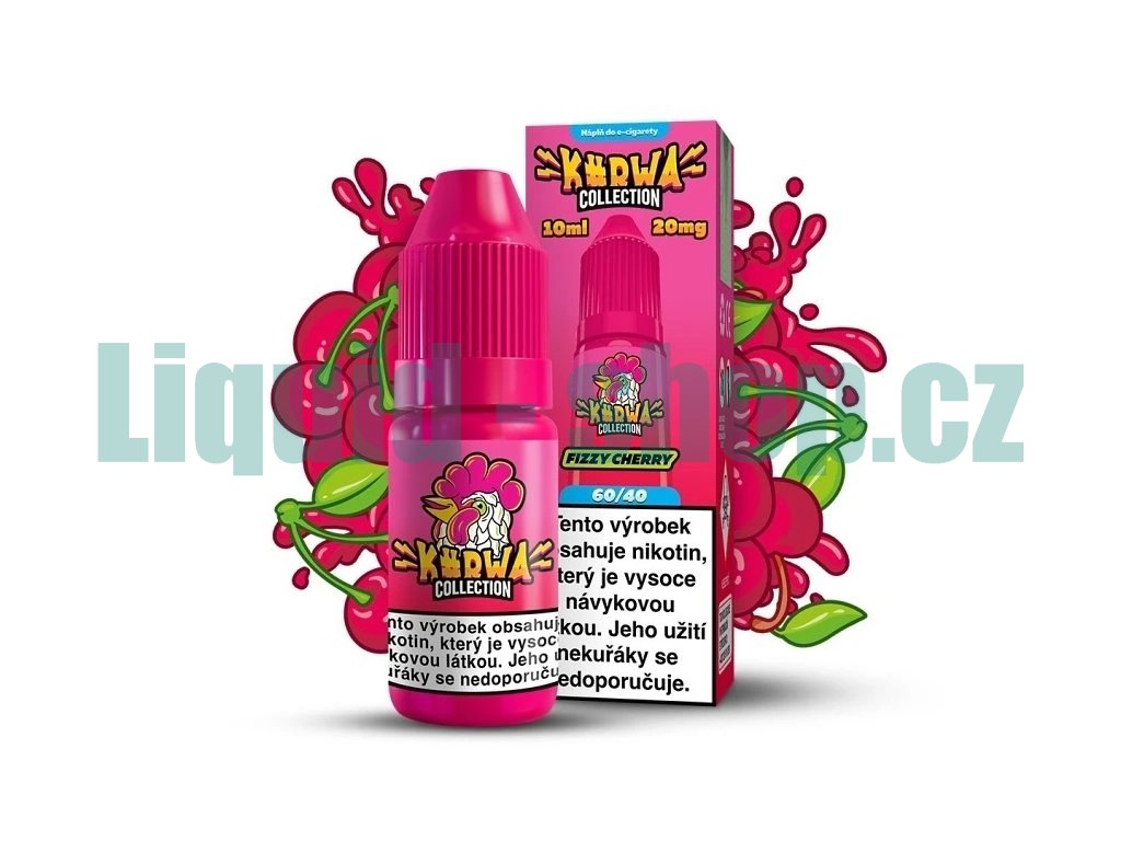 Kurwa Collection - Fizzy Cherry - 20mg, produktový obrázek.
