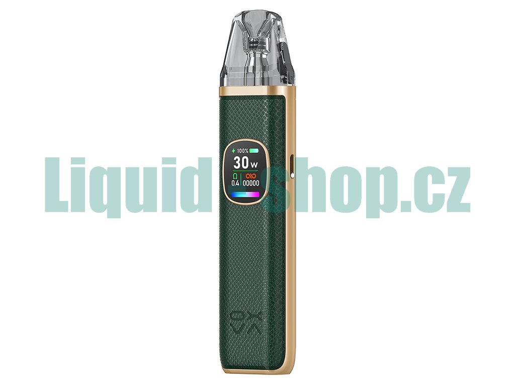 OXVA Xlim Pro 2 - Pod Kit - 1300mAh - Green Python, produktový obrázek.