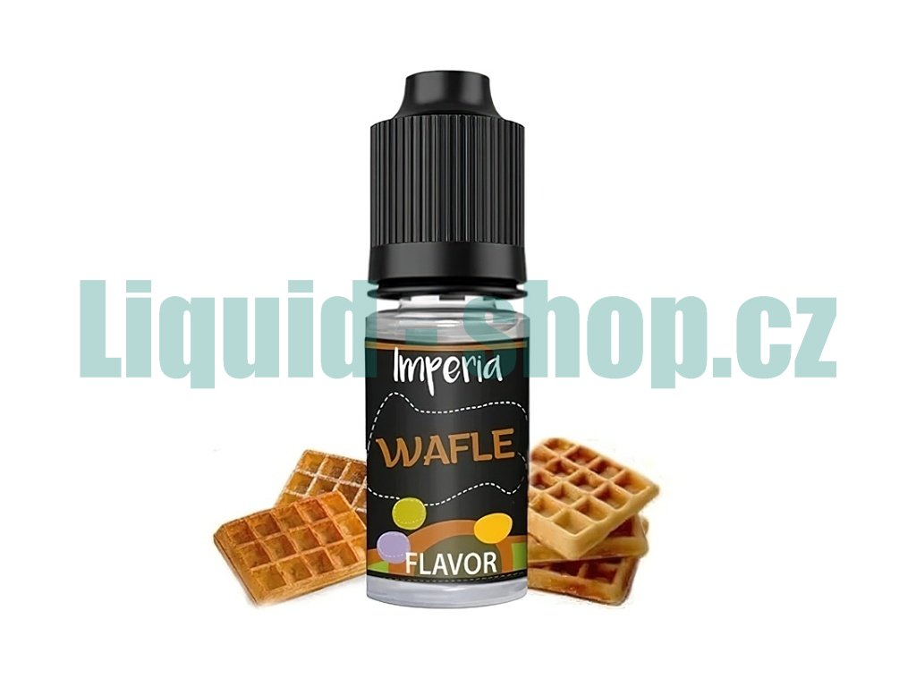 Imperia Black Label - Příchuť - 10ml - Wafle, produktový obrázek.