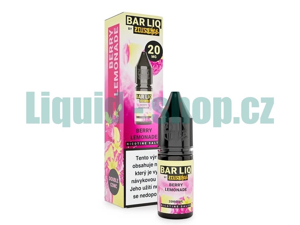Zeus Juice BAR LIQ - Berry Lemonade - 20mg, produktový obrázek.