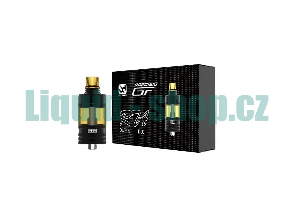 BD Vape Precisio GT DLC RTA LT 600 Gunmetal, produktový obrázek.