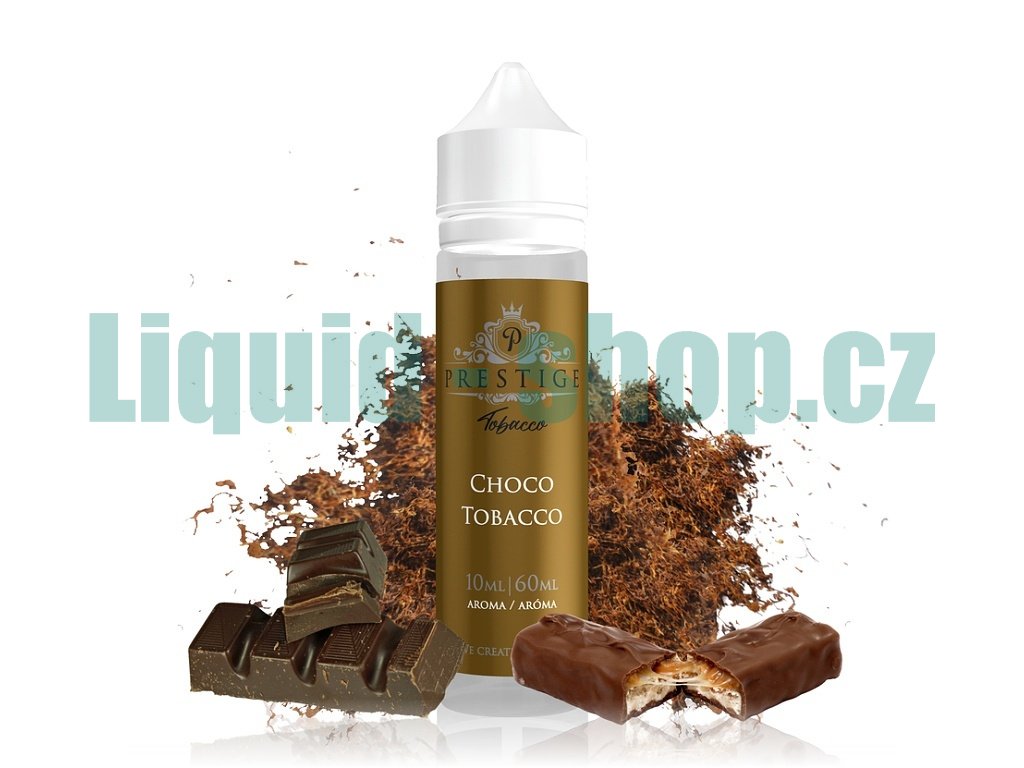 Prestige Tobacco - S&V - Choco Tobacco - 10ml, produktový obrázek.