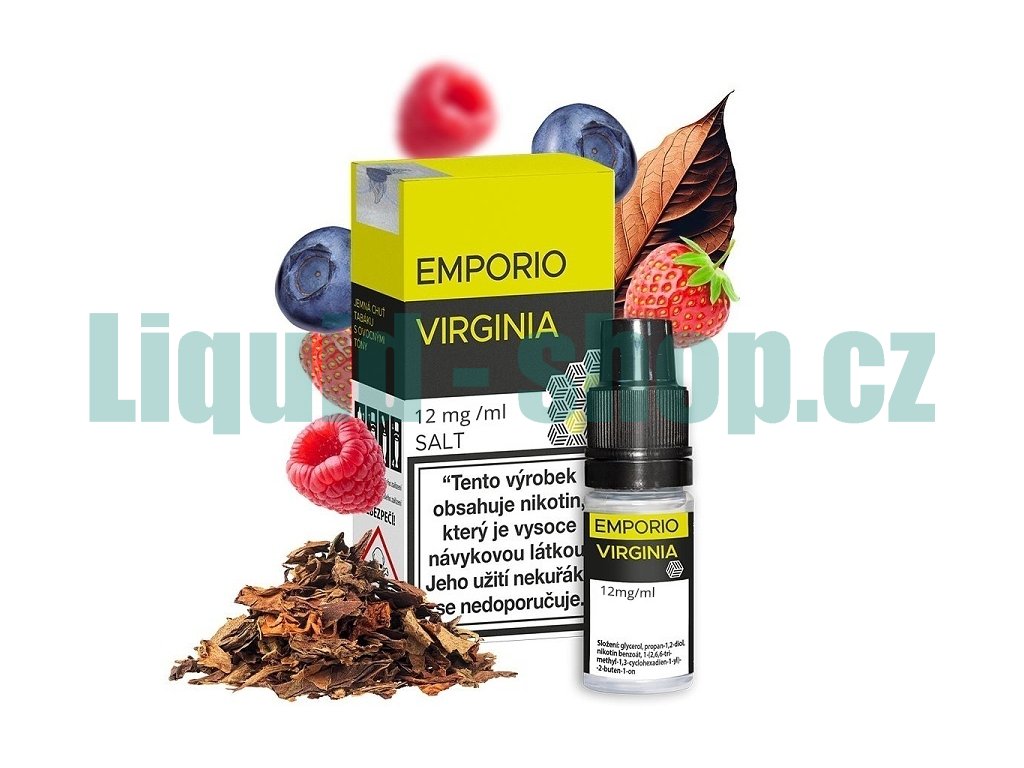 Emporio Salt - Virginia - 12mg, produktový obrázek.