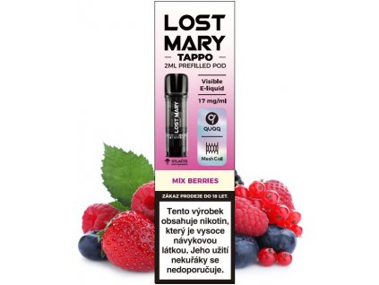 lost mary tappo pods cartridge 1pack mix berries 17mg