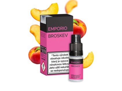 Emporio Broskev 10ml intenzita nikotinu 3mg