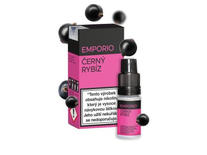 Emporio Černý rybíz 10ml intenzita nikotinu 9mg