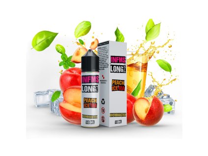 Příchuť Infamous LongZ S&V: Peach Ice Tea (Vychlazený broskvový čaj) 10ml