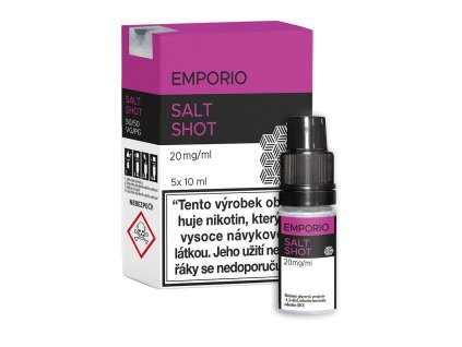 Emporio Salt Shot (50VG/50PG) 5x10ml intenzita nikotinu 20mg tabáková nálepka Kolek R