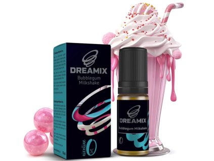 liquid dreamix zvykackovy mlecny koktejl bubblegum milkshake 10ml 0mg