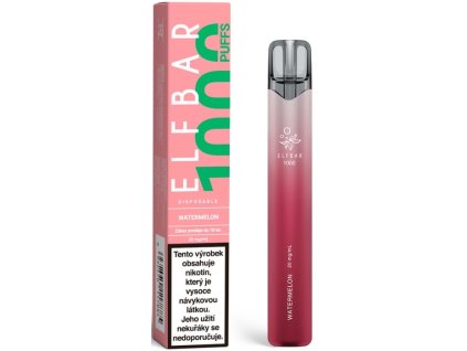 elf bar 1000 elektronicka cigareta 20mg watermelon