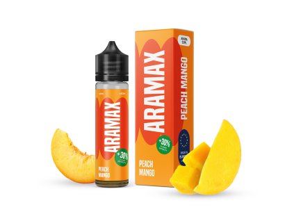 Příchuť Aramax S&V: Peach Mango (Mango s broskví) 10ml