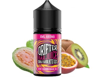 prichut drifter bar juice sv 6ml kiwi passionfruit guava ice