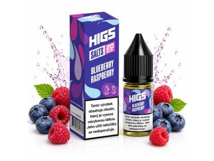 HIGS Salts Blueberry Raspberry 20mg 10ml